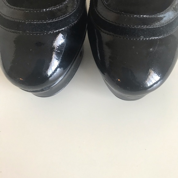 Platform Leather Heels - Picture 10 of 11